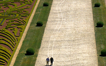 Photo en couleur de Marilg : jardins de Vaux-le-Vicomte