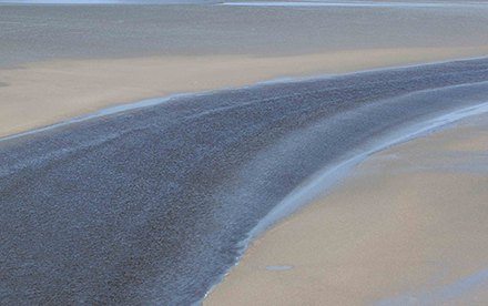 Photo en couleur de Marilg : paysage de la baie du Mont-Saint-Michel